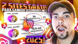 (SEM LOGIN) 2 MELHORES SITES de 2025 para GANHAR muitos SEGUIDORES no insta!